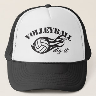 Volleyball Dig It Trucker Hats