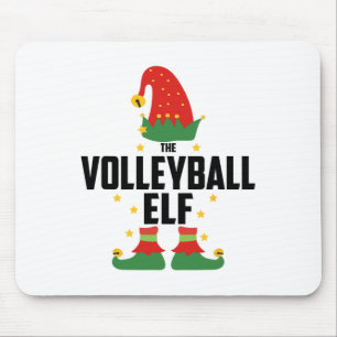 Volleyball Elf Family Christmas Matching Pyjamas X Mouse Pad