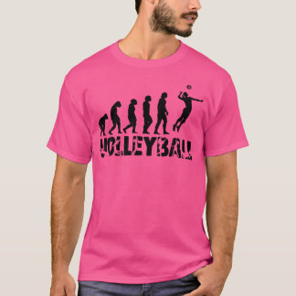 Volleyball Evolution Volleyballs Balls Volleyball T-Shirt