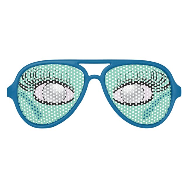 Volleyball Eyes Glasses (Front)