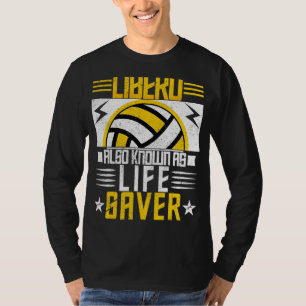 Volleyball For Men And Women Libero Also Known As T-Shirt