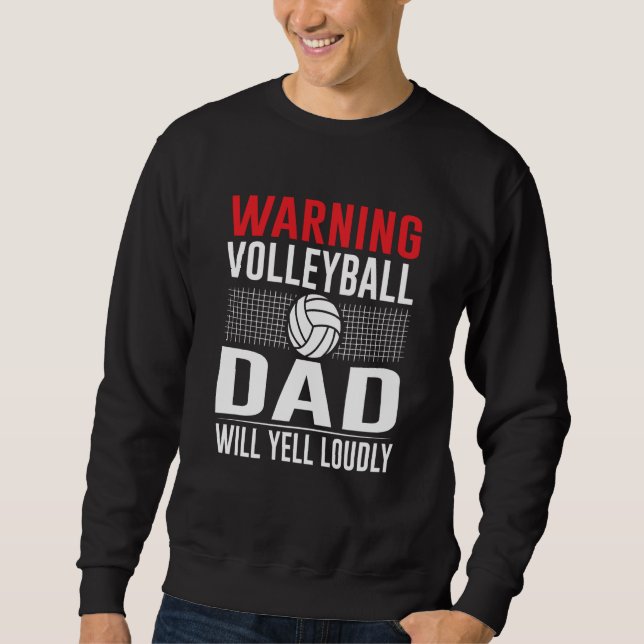 Volleyball for Men & Women or Coaches  11 Sweatshirt (Front)