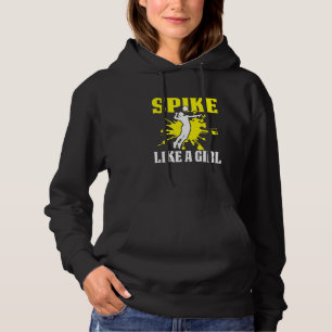 Volleyball for Men & Women or Coaches 12 Hoodie