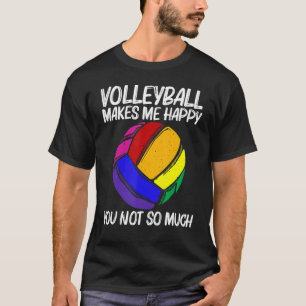 Volleyball For Men Women Volleyball Sport Player T-Shirt
