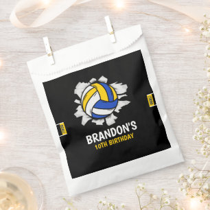 Volleyball Fun Birthday Boy Favour Bag