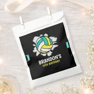 Volleyball Fun Birthday Boy Favour Bag