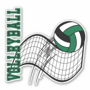 Volleyball Game - Dark Green