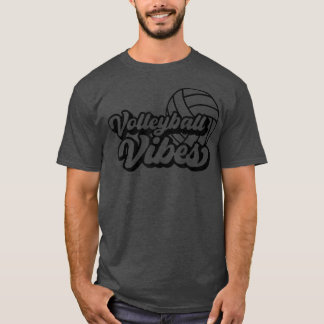 Volleyball Game Day Vibes Volleyball Mum Mothers D T-Shirt