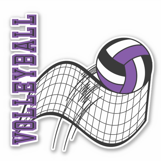 Volleyball Game - Purple (Front)