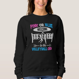 Volleyball Gender Reveal for a Volleyball Sweatshirt