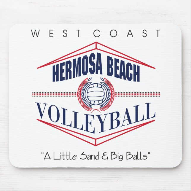 Volleyball Gift Mouse Pad (Front)