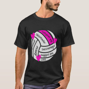 Volleyball Gigi Proud Grandma Gigi Of A Volleyball T-Shirt