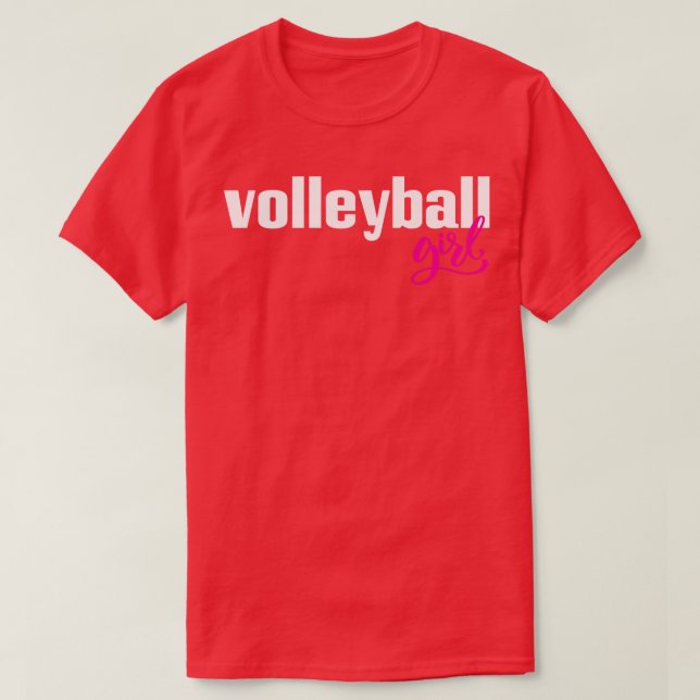 Volleyball Girl 2 T-Shirt (Design Front)