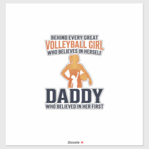 Volleyball Girl Daddy Vintage Engraving Shirt Desi