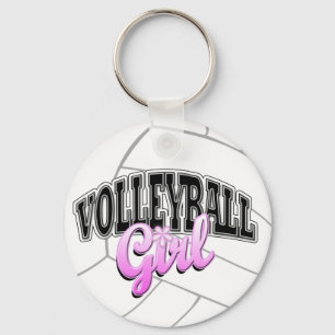 Volleyball Girl Keychain