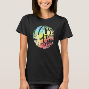 Volleyball Girls Women Youth Teen Sports T-Shirt