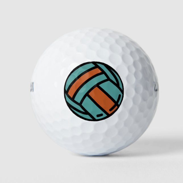 volleyball golf balls (Front)