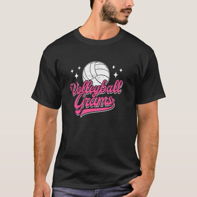 Volleyball Grams Of A Volleyball Player Grams T-Shirt (Front)