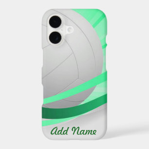 Volleyball Green Customise Personalise