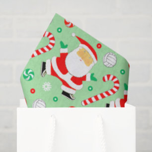 Volleyball Holiday Gift Tissue Paper