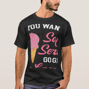 Volleyball If You Want A Soft Serve Ice Cream Men T-Shirt