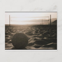 Volleyball in the Sand
