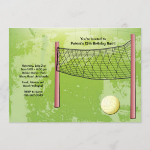 Volleyball Invitation