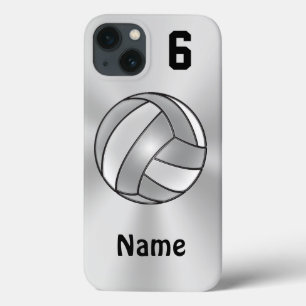 Volleyball iPhone 6 Cases Your NAME and NUMBER