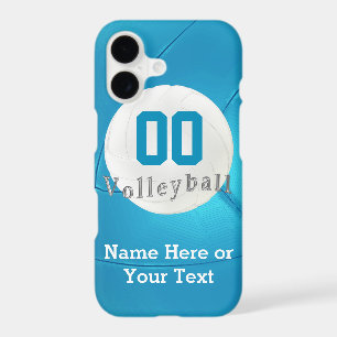 Volleyball iPhone 7 PLUS Cases with Number, Name