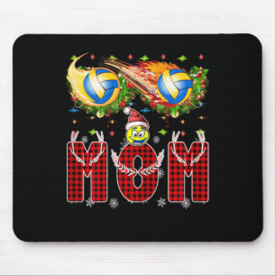 Volleyball Is My Valentines Funny Xmas Volleyball  Mouse Pad