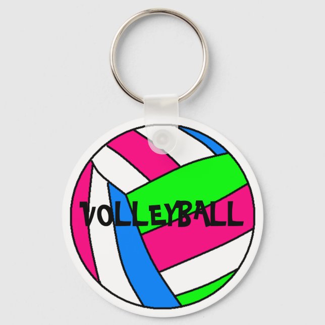 VOLLEYBALL KEY RING (Front)