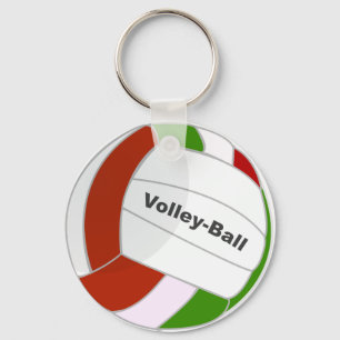 Volleyball Key Ring