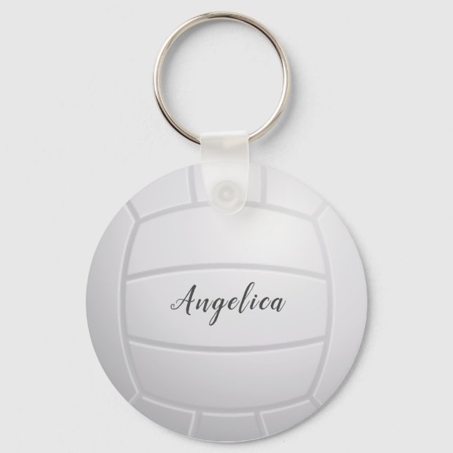 Volleyball Key Ring (Front)