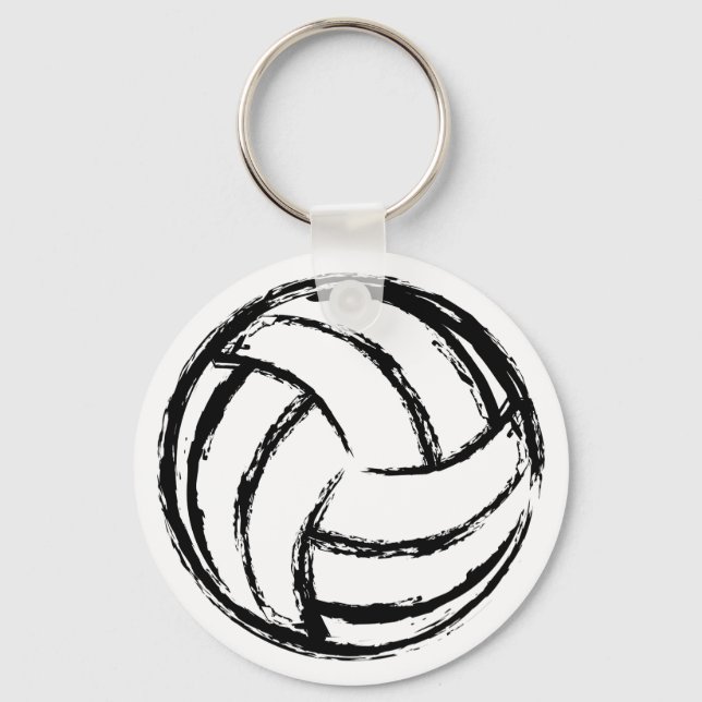 Volleyball Keychain (Front)