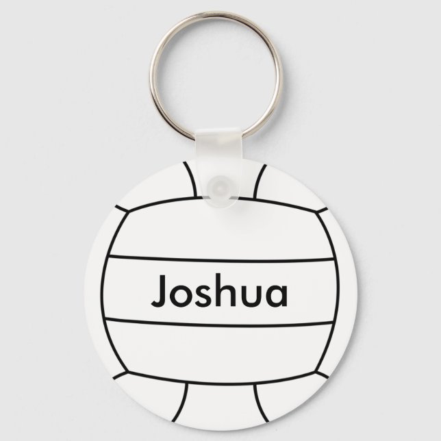 Volleyball Keychain (Front)