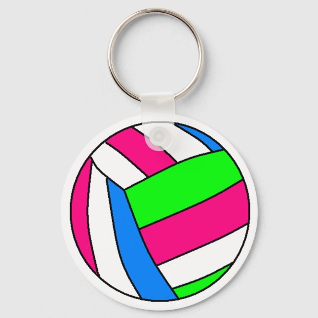 Volleyball Keychain (Front)