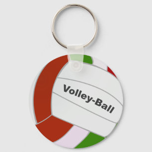Volleyball keychain