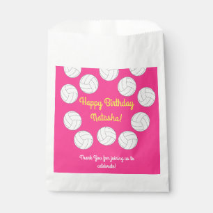Volleyball Kids Birthday Party Sports Favour Bag