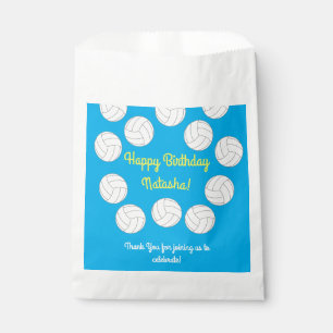 Volleyball Kids Birthday Party Sports Favour Bag