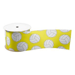 Volleyball Kids Birthday Party Sports Satin Ribbon