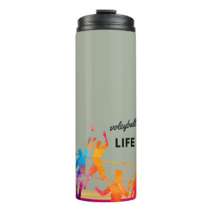 Volleyball Laife Thermal Tumbler