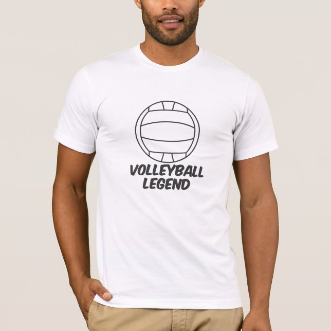 Volleyball Legend T-Shirt (Front)