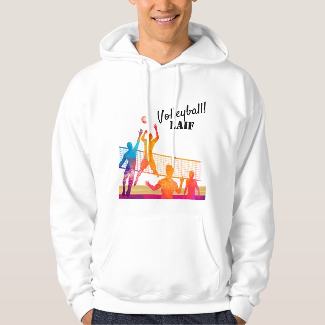 Volleyball Life Hoodie (Front)