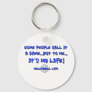 Volleyball Life Key Ring