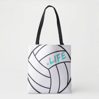 Volleyball Life Tote Bag