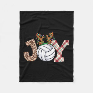 Volleyball Merry Christmas Volleyball Lover Xmas M Fleece Blanket