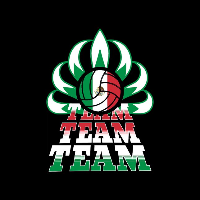VOLLEYBALL MEXICO HERITAGE UNISEX SPIKE TEAM T-Shirt (Creator Uploaded)