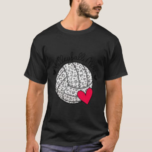 Volleyball Mimi He Grandma Mimi Of A Volleyball Pl T-Shirt