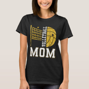 Volleyball Mom Game Day Volleyball Season Mama Gir T-Shirt