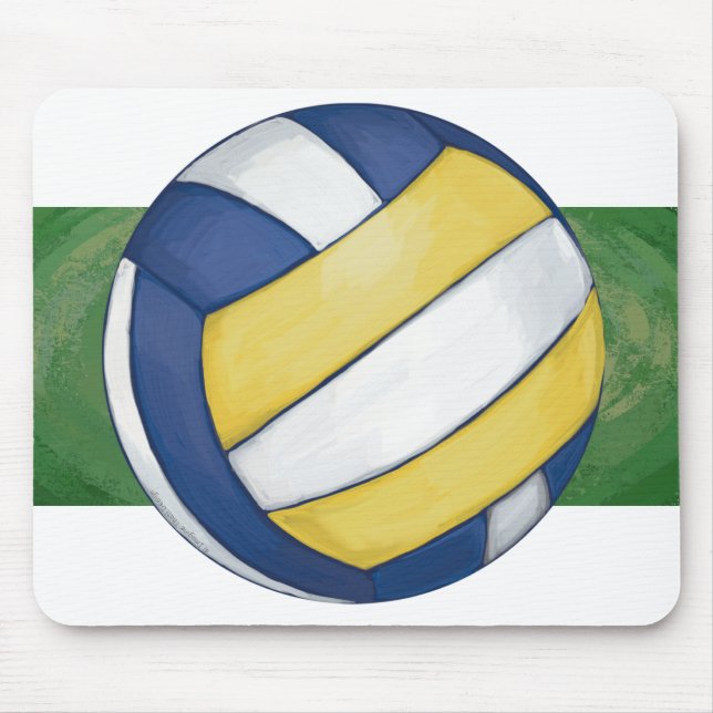 Volleyball Mouse Pad (Front)